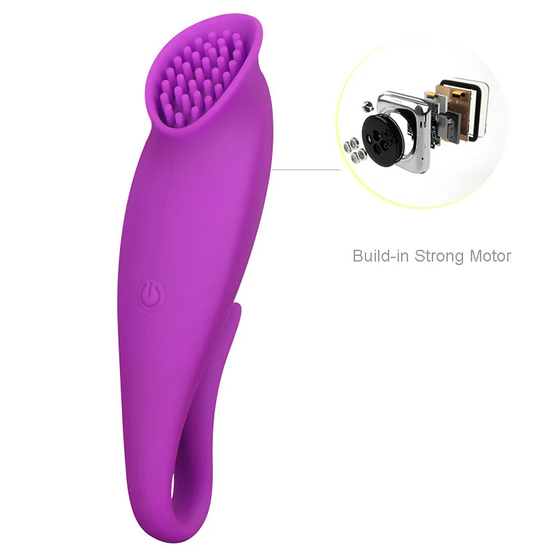 Clitoris Thrilling Nipple Pricky Dots Brush Silicone G-spot Vibrator for Women Clit Pussy Pump Oral Sex Toy Product | Красота и
