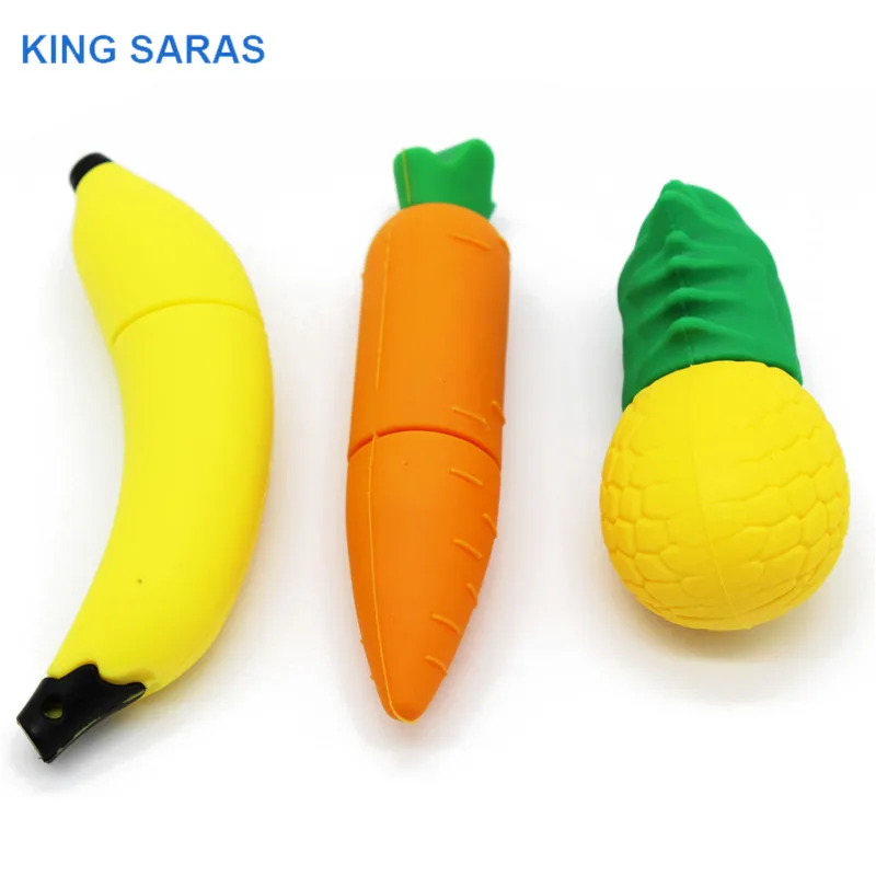 KING SARAS реальная емкость 6 стиль модель еда флэш-накопитель usb 2,0 4 ГБ 8 ГБ 16 ГБ 32 ГБ 64 ГБ флешка, подарок