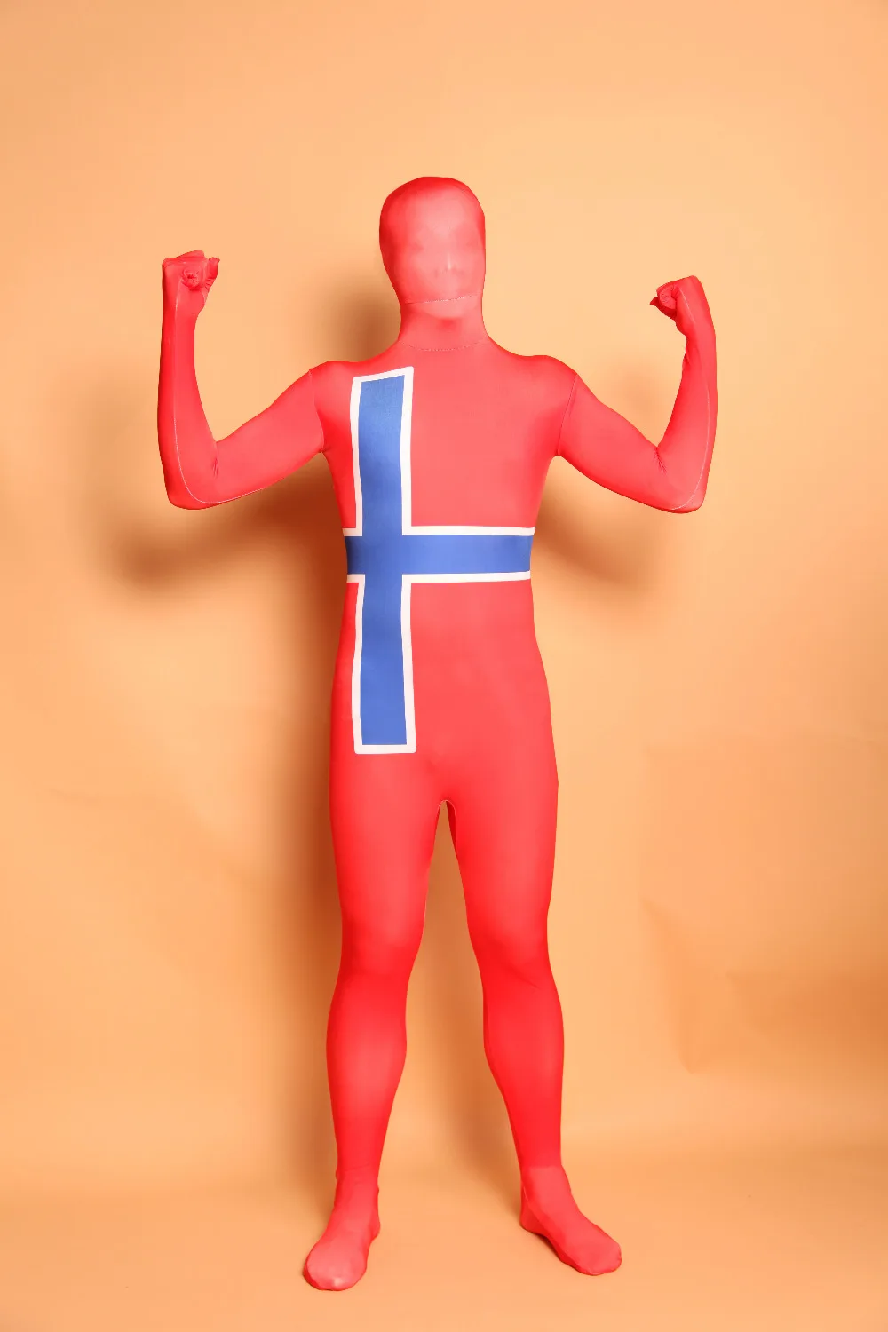 New Arrival High Quality Lycra Spandex Cross Hot Sale Unisex Original Fetish Zentai Suits |