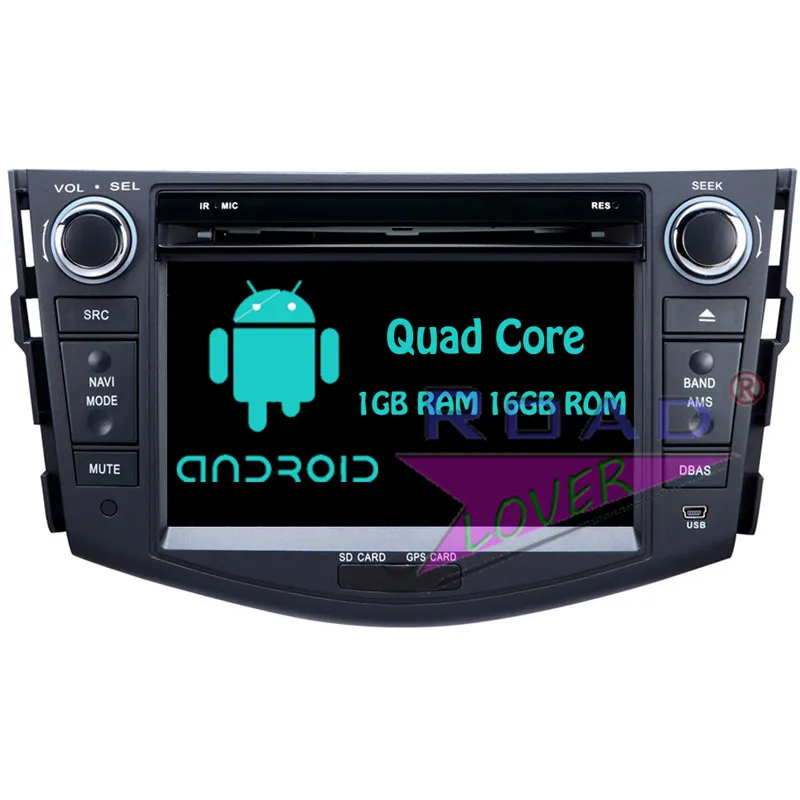Автомобильный DVD плеер Roadloevr с четырёхъядерным процессором Android 6 0 2 Din GPS