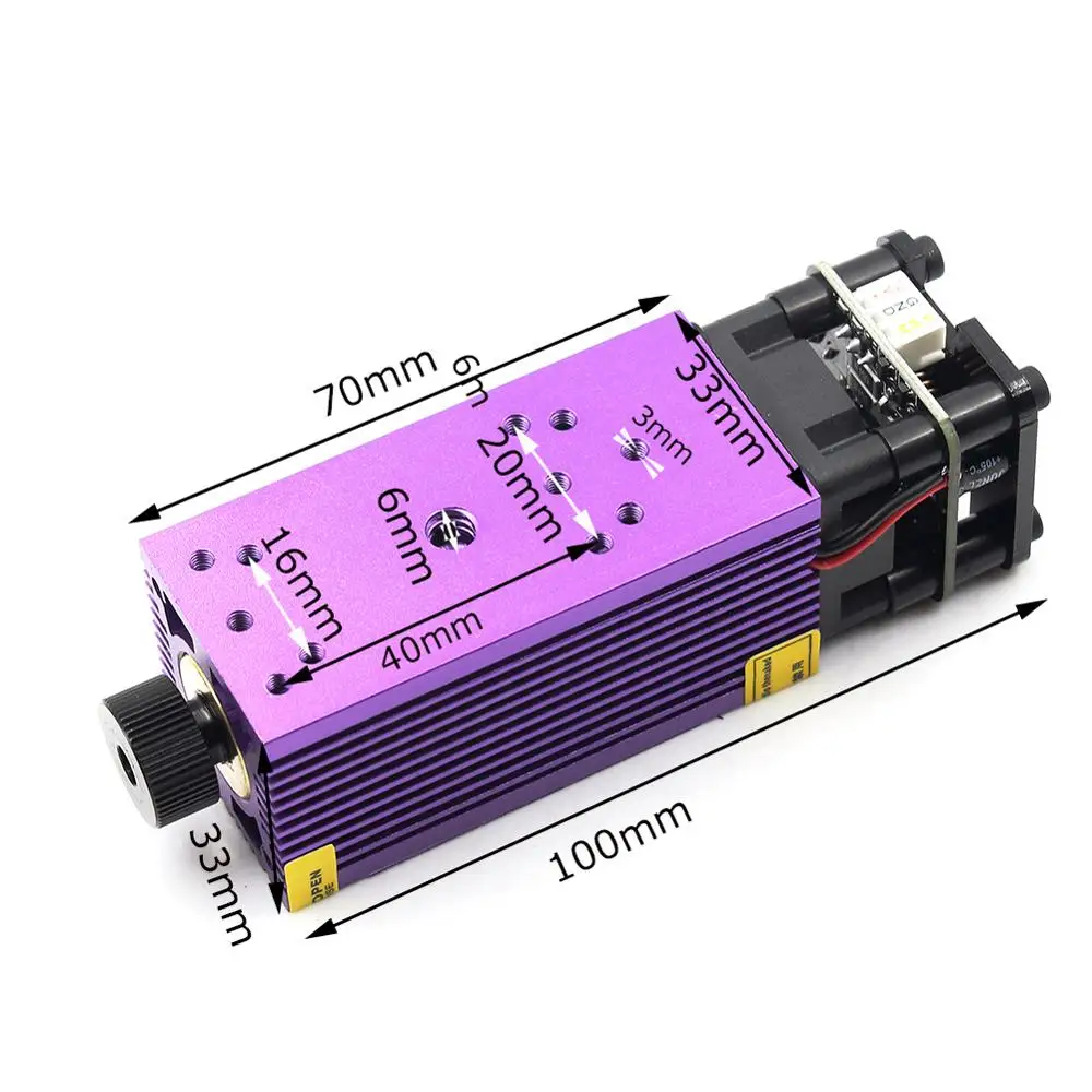Лазерный модуль oxlasers 2500 нм 3000 МВт 3 5 Вт лазерная головка для гравировки