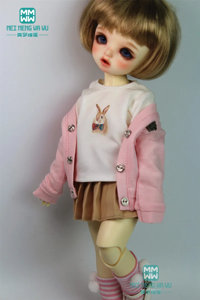 Кукольная одежда для 1/3 1/4 1/6 BJD DD SD10 модная футболка с принтом и несколькими