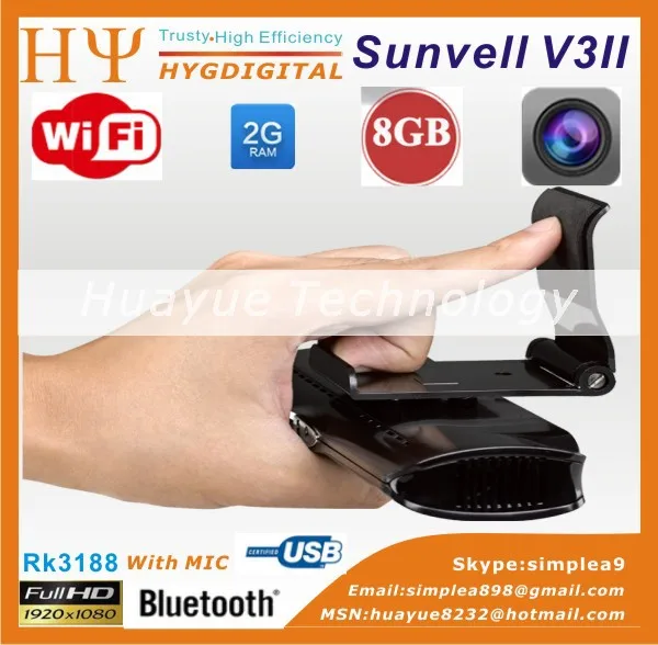 Sunvell V3II android-тв box четырехъядерных процессоров палку 1.6 ГГц Android 4.2 2 г / 8 wi-fi 5.0MP