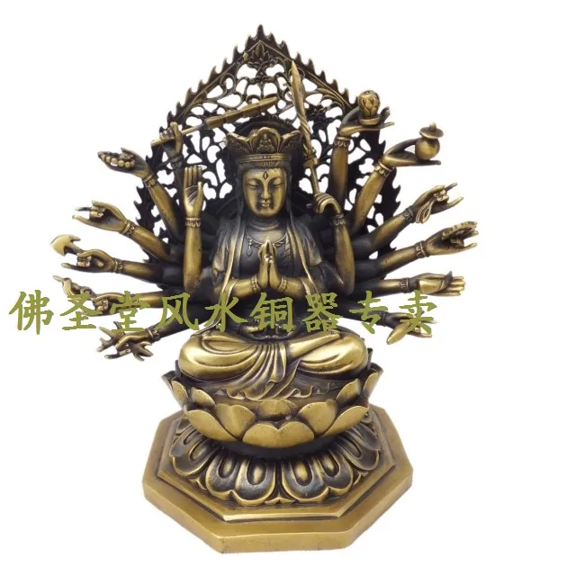 Большая бронзовая статуя медные украшения bodhisattva фэн шуй Продукты | Дом и сад