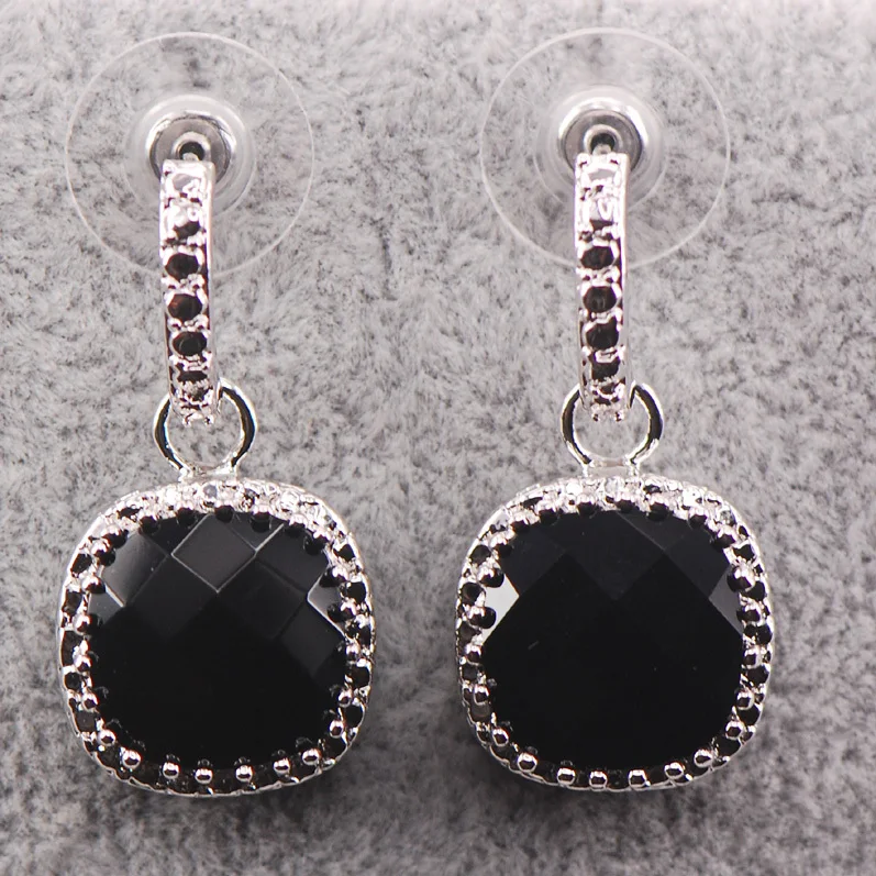 Женские серьги из серебра с ониксом|earring 2013|earrings emeraldearings big |