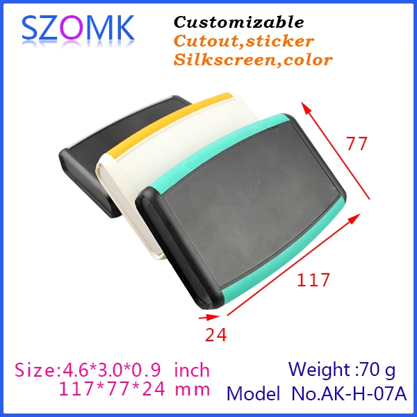 5 шт. в партии карманный пластмассовый корпус электронная сигарета 117*77*24 мм 2015