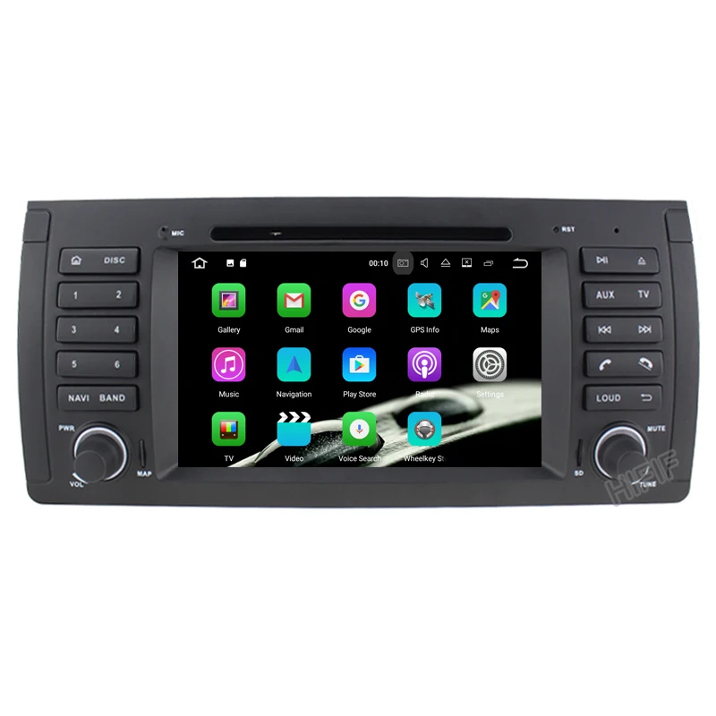Автомобильный DVD-плеер PX6 7 &quot Android 10 Восьмиядерный GPS HDMI для BMW E39 M5 2009 2000 2001 2002 2003/7