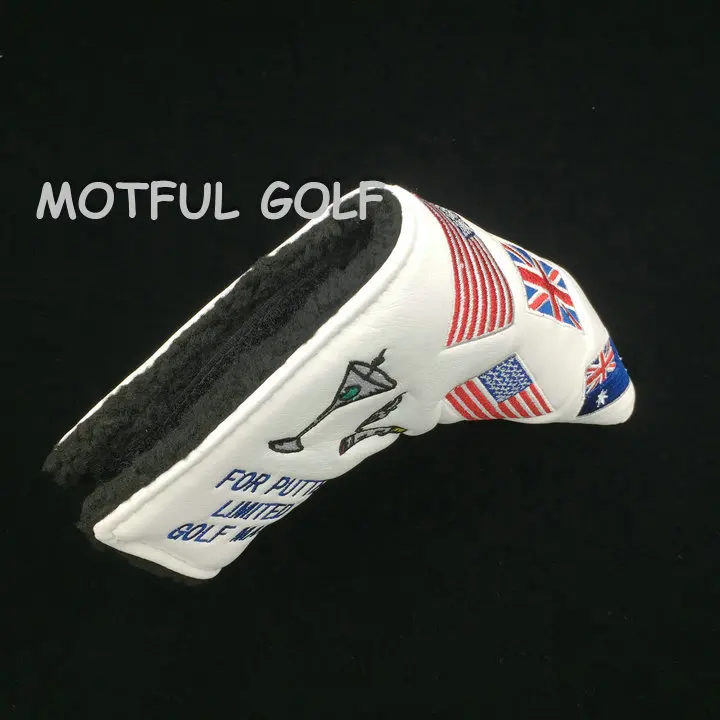 Чехол для головы с изображением клюшки гольфа флага сумасшедшего цвета защитные