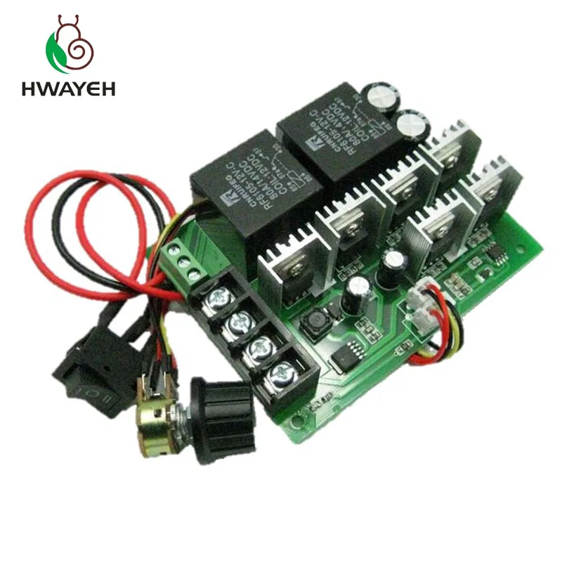 DC9 50V 40A DC Реверсивный de Control Velocidad Del Motor Pwm 12 V 24 48 2000 W прерыватель Avance y Retroceso|12 v|24 vdc dc |