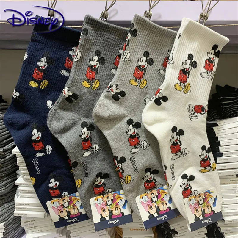 Симпатичные Мультяшные хлопковые носки Disney 2019 новый дизайн короткие