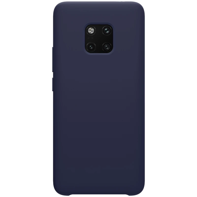 Blue Чехол Nillkin для huawei mate 20 Pro, роскошный силиконовый чехол mate 20, мягкая сенсорная задняя крышка для huawei mate 20 Pro Nilkin, чехол для телефона - Цвет: Blue