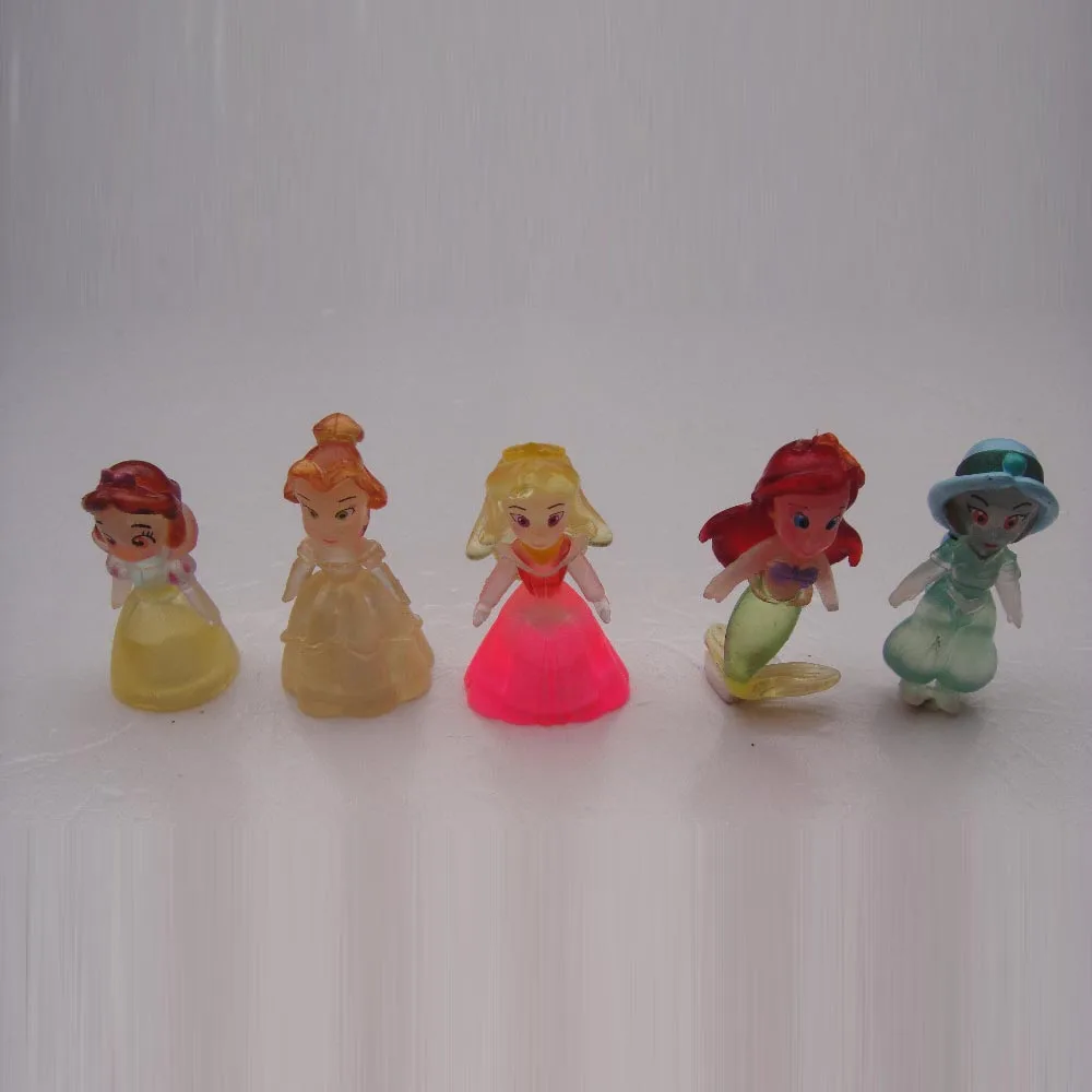 Игрушки для принцесс фигурки из ПВХ Эльза Анна Рапунцель Ариель Бель Аврора | и