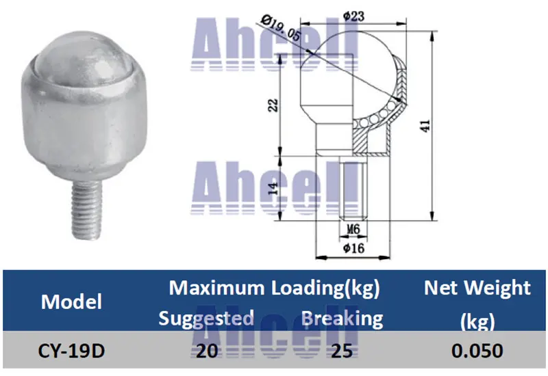 5 шт. резьбовые шарики стандарта M6|wheel bearing bolts|roller boltcaster rollers |