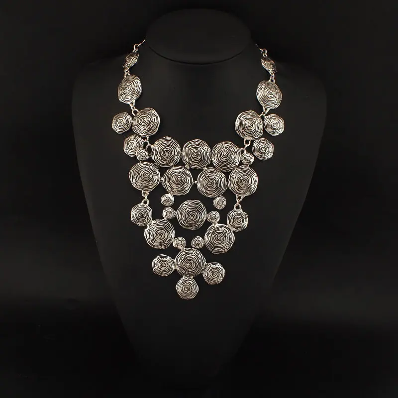 Женское винтажное массивное ожерелье MANILAI модные ювелирные изделия в богемном