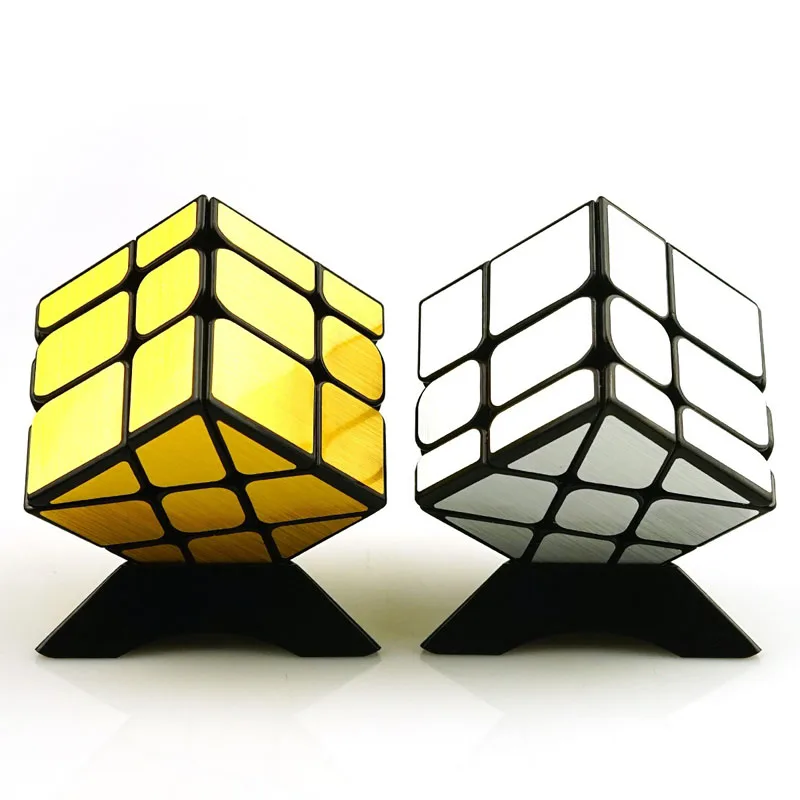 3x3x3 головоломка куб Зеркальная Наклейка пазл взрослые детские развивающие