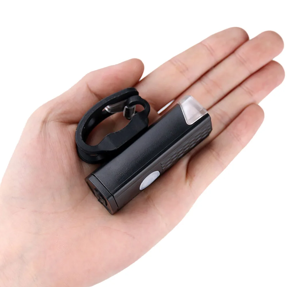 

300LM Waterproof Multi-function Front USB Charging Bicycle Lamp Bike Light Flash Headlight