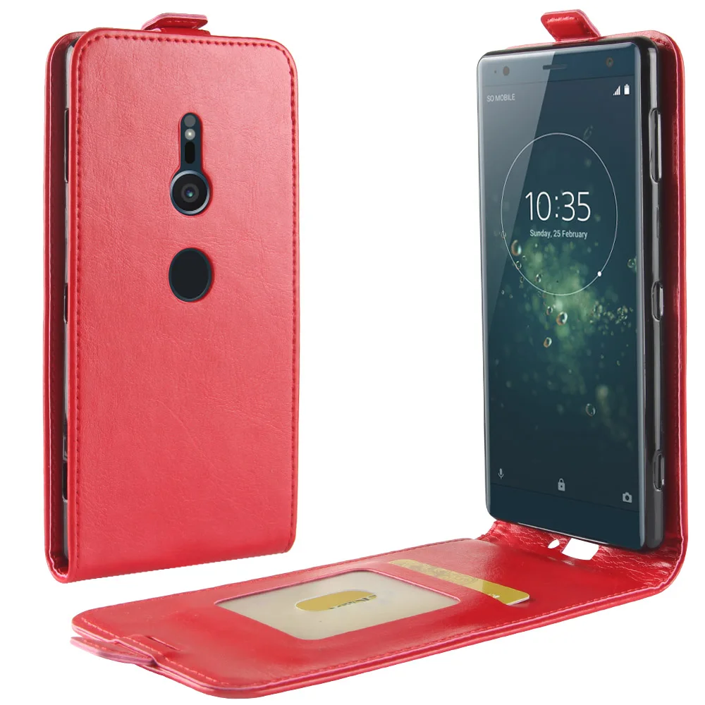 Abhoriz чехол для Sony Xperia XZ2 кожа casew Ith слот карты фото Рамки Защитная крышка |