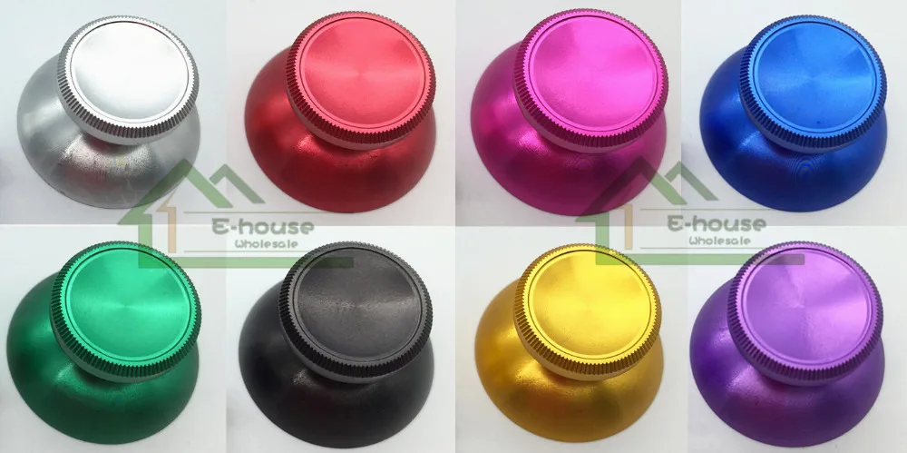 1 пара алюминиевых колпачков для больших пальцев запасные колпачки контроллера