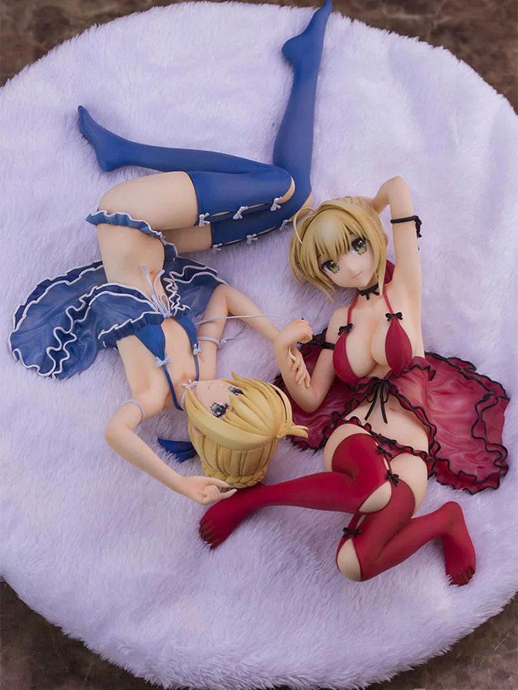 Фигурки из ПВХ Fate/Extella Нерон Клавдий Altria Pendragon аниме Fate Saber 1/7 Масштаб фигура модели