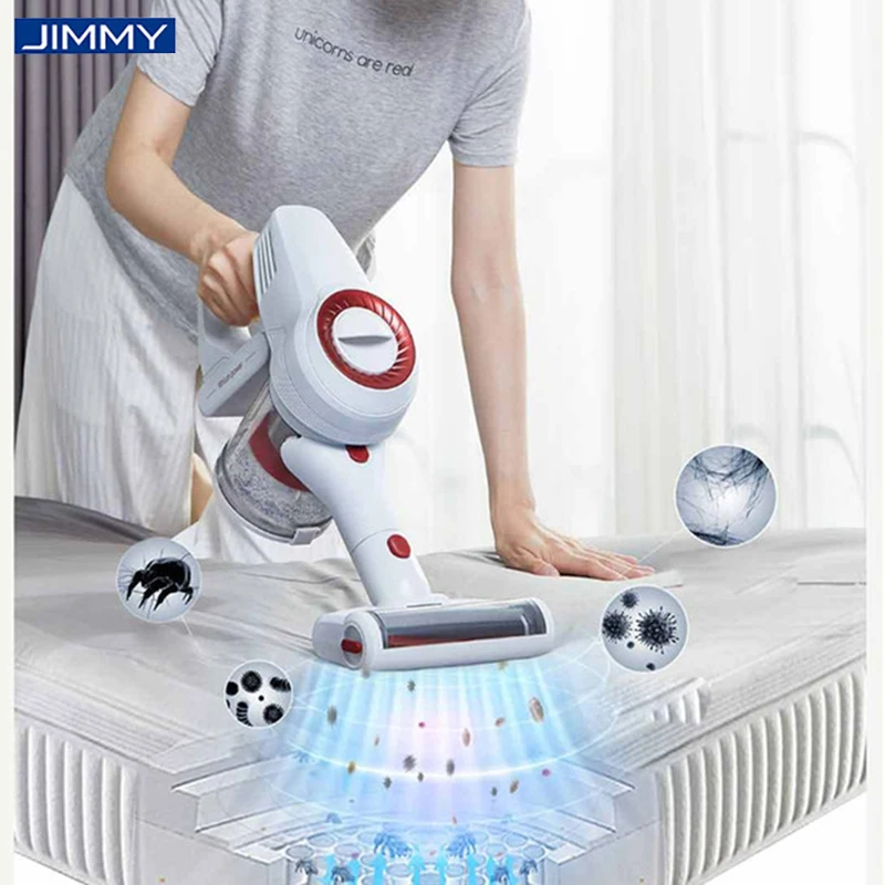 100000 об/мин Xiaomi пылесос JIMMY JV51 ручной беспроводной пылесос с сильным всасыванием пылесборник с низким уровнем шума пылесборник