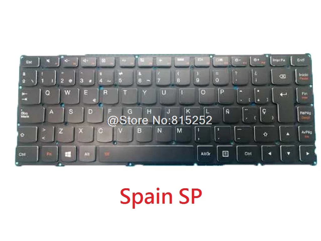 Клавиатура для ноутбука lenovo Yoga 2 pro 13 Германия Portugal PO PT Belgium BE Словенский SL SV SP из Испании 25212855 с подсветкой Новинка