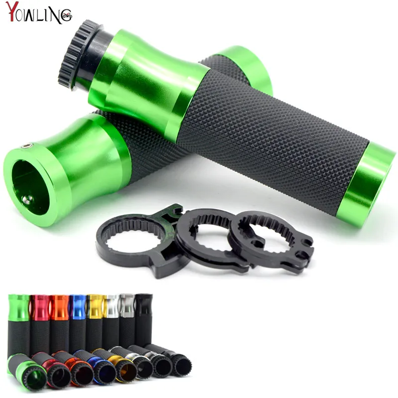 

Universal CNC 7/8" Universal Motorcycle Handlebar Grips Dirt Bike Handle Hand Bar For Kawasaki er6n Z750 Z800 Z1000 VERSYS 1000