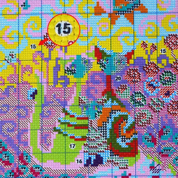 The Tortoise And Hare Gifts for Kids Wall Decoration Dmc Embroidery Floss Cross Stitch Needlework Sets | Дом и сад