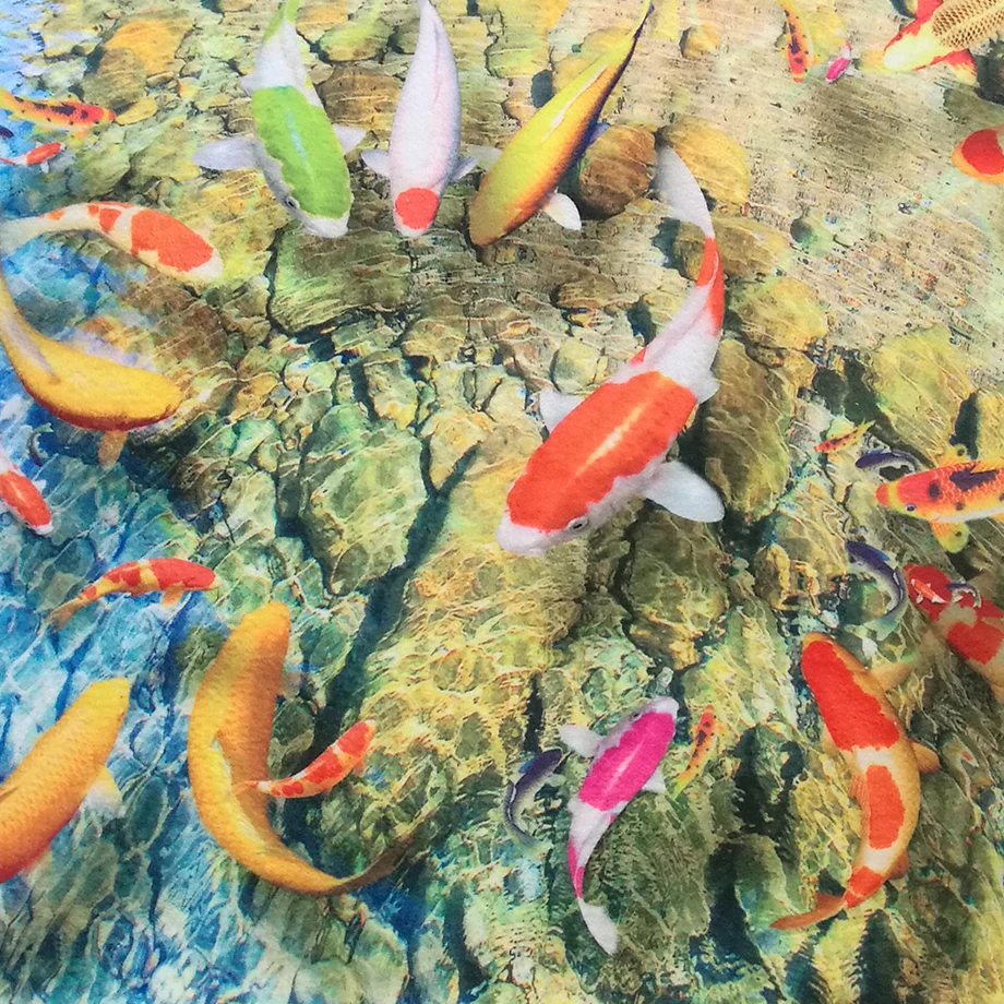 Koi Fish for good luck коврик входной двери Дверной Коврик С приветственной надписью дверные коврики Прихожая дверной проем ванная кухня ковры коврики ковер
