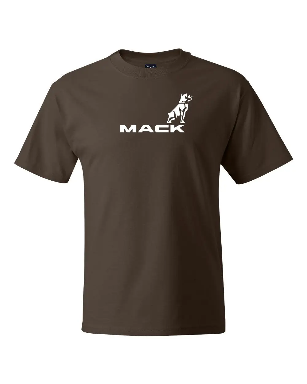 Mack Trucks/футболки с логотипом автомобиля и грузовика Летний стиль модные мужские повседневные футболки