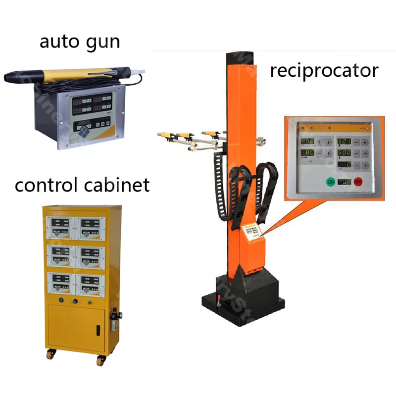 Automatic Powder Coating Reciprocator For Line Spray Gun Lifter Electrostatic |