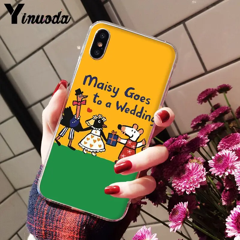 11pro MAX Maisy Mose Story Comic прозрачный мягкий силиконовый чехол для телефона из ТПУ iPhone X XS