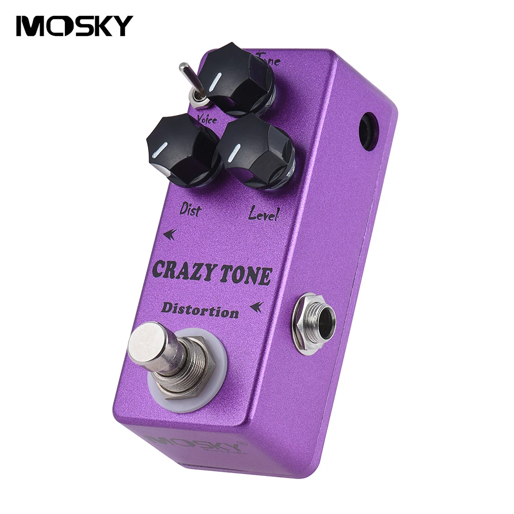 MOSKY MP 50 CRAZY TONE RIOT Distortion Mini Одиночная педаль эффектов для гитары True Bypass|true bypass|guitar