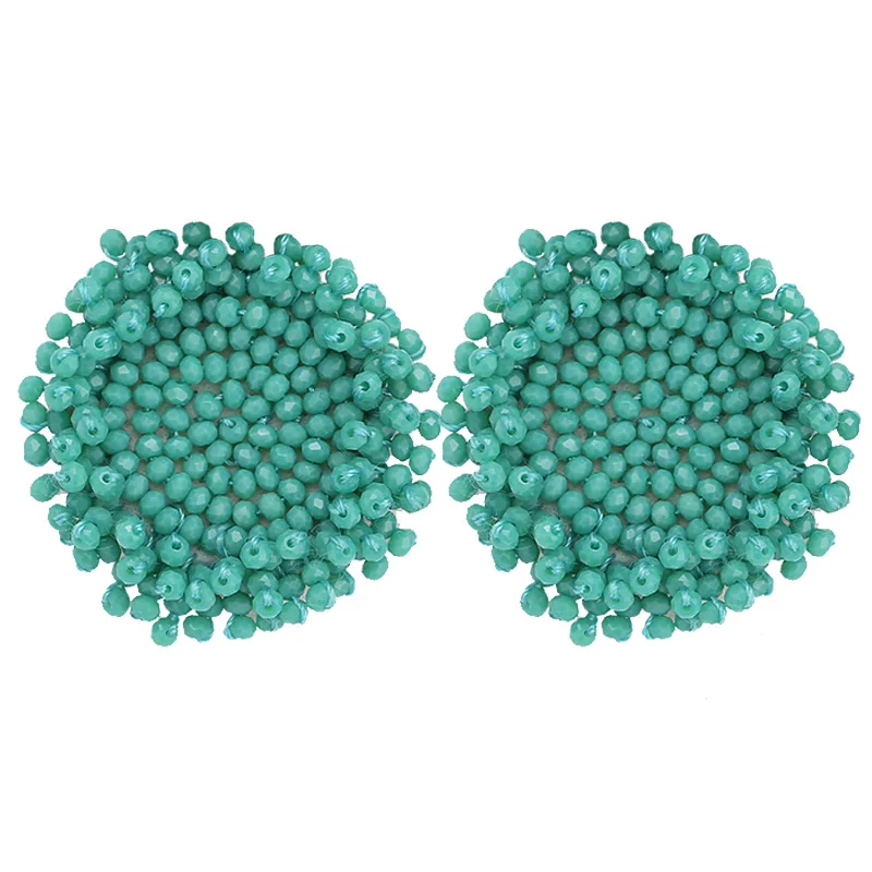 Хрустальные Бусины висячие серьги женская бижутерия для девушек Подвесные