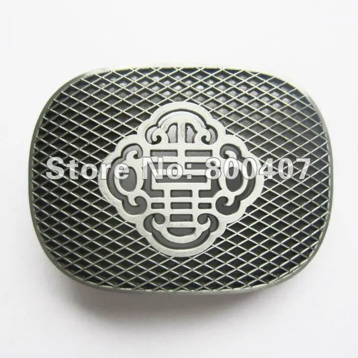 

Distribute Wholesale Retail Belt Buckle (Original Vintage Pewter Reticulate Knot) Free Shipping BUCKLE-CH007