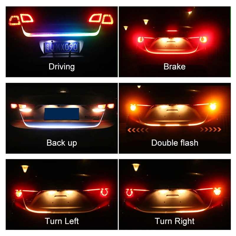 Светодиодная ленсветильник для багажника с поворотником OKEEN 12 В|led warning|warning lightled