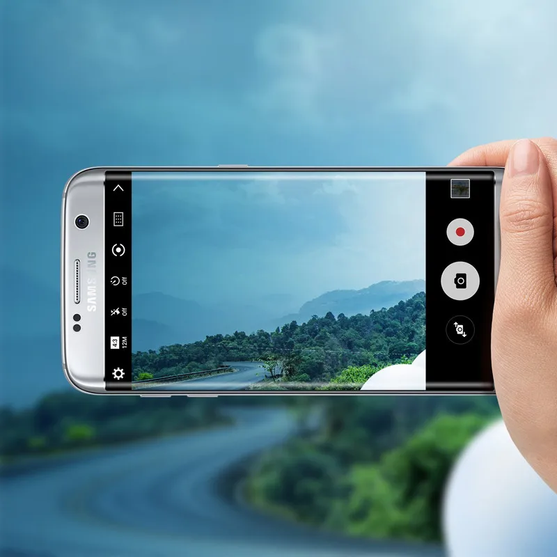 Для Samsung Galaxy S7 Edge S6 Plus 3D полное покрытие закаленное стекло прозрачная защитная