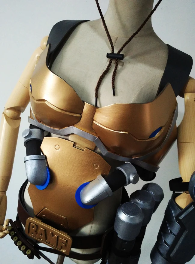 Настраиваемый Overwatch McCree genderbent Armor Cosplay купить|Страшные костюмы| |