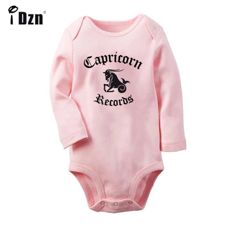 

Constellation Capricorn Records Design Newborn Baby Boys Girls Outfits Long Sleeve Jumpsuit 100%Cotton Printing Infant Bodysuits
