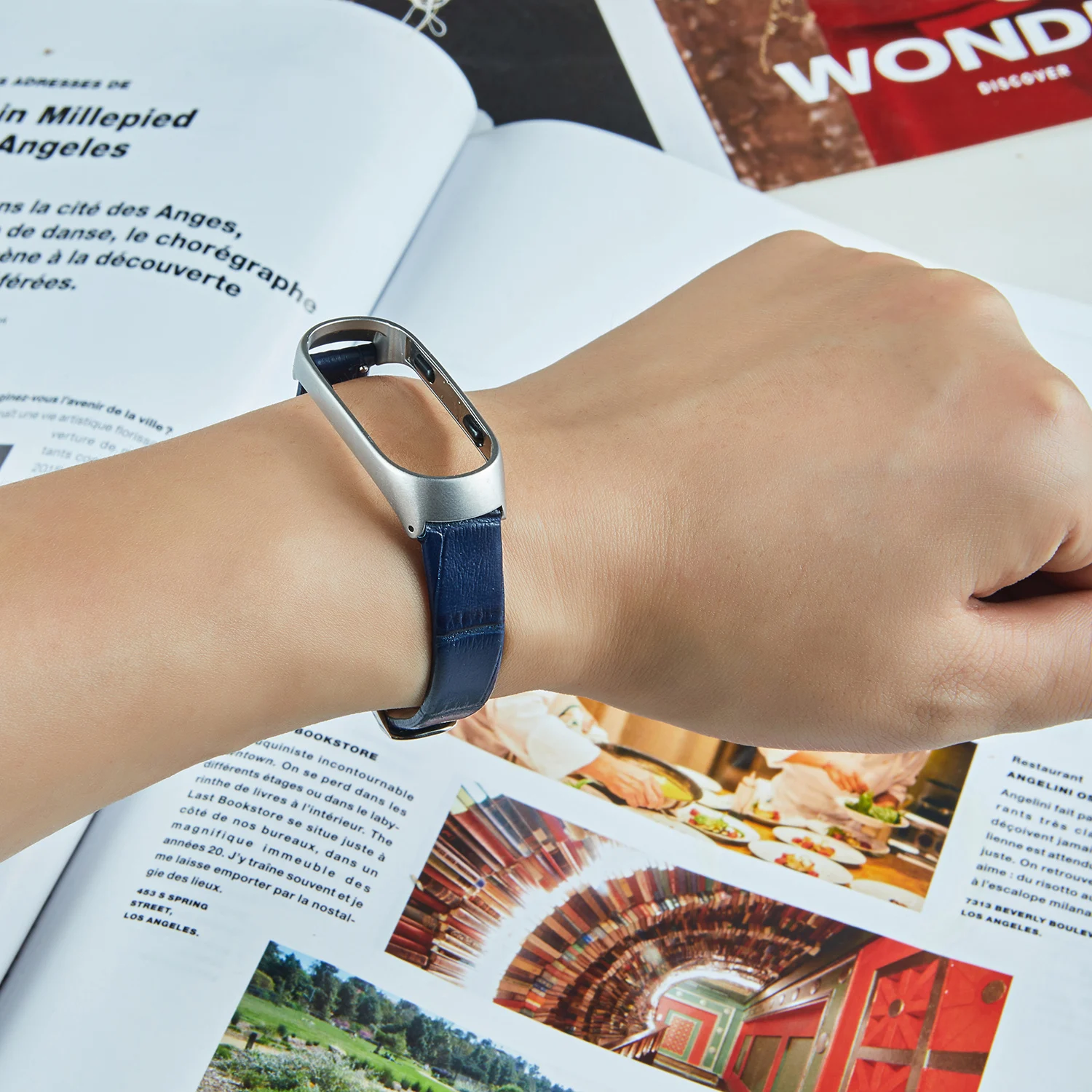 Кожаный браслет для Xiaomi mi Band 4 умный Спортивный Браслет Водонепроницаемый mi llet 4 Широкие ремешки аксессуары