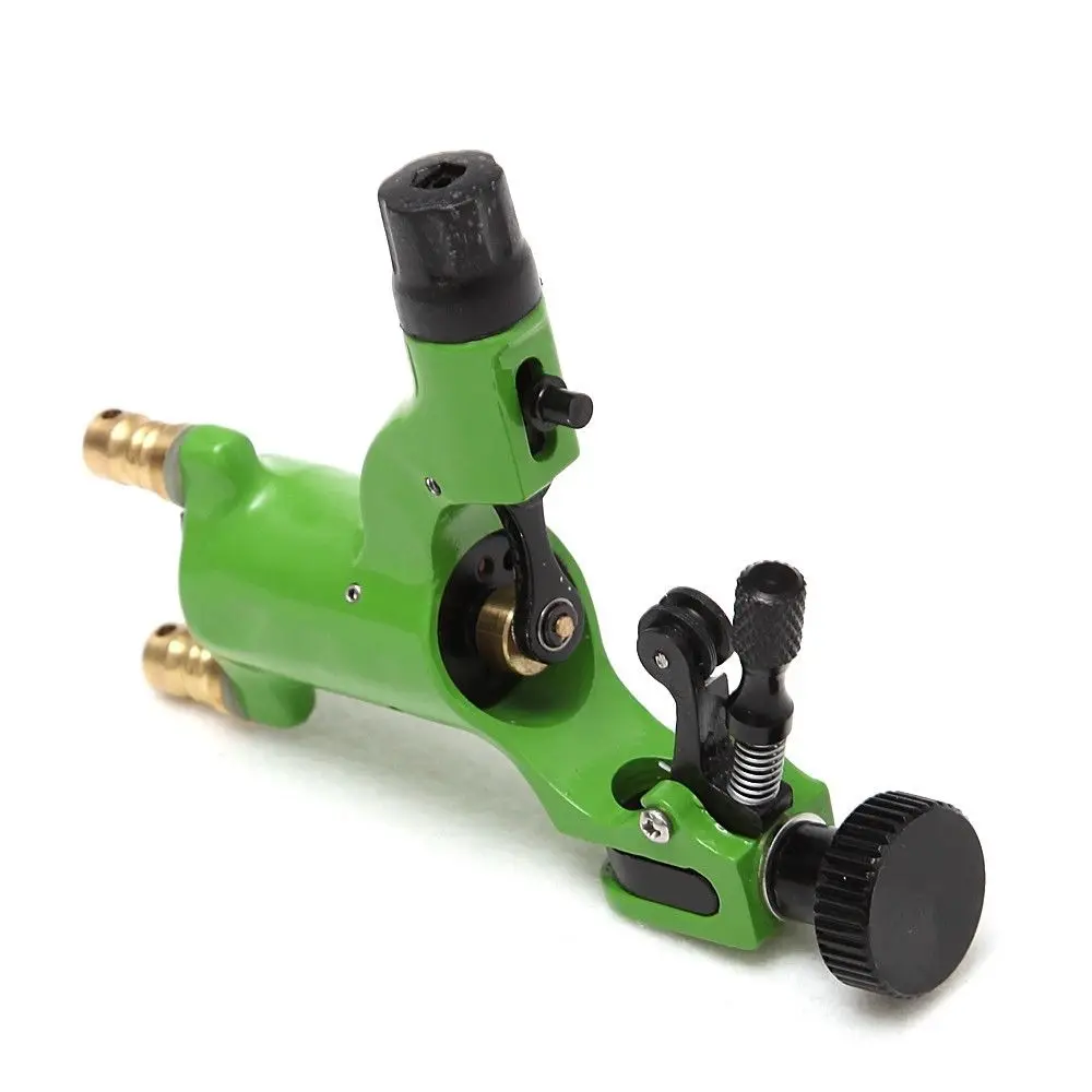 Pro Green вращающийся двигатель тату машина пистолет Стрекоза Стиль лайнер шейдер RCA