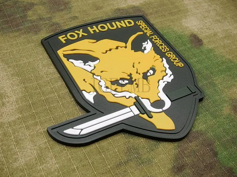 Зеленый MGS FOXHOUND специальная группа силы 3D ПВХ патч PB1423 | Дом и сад