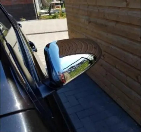 2 шт. хромированные накладки на боковые зеркала заднего вида для Nissan Qashqai J10 2010 2011