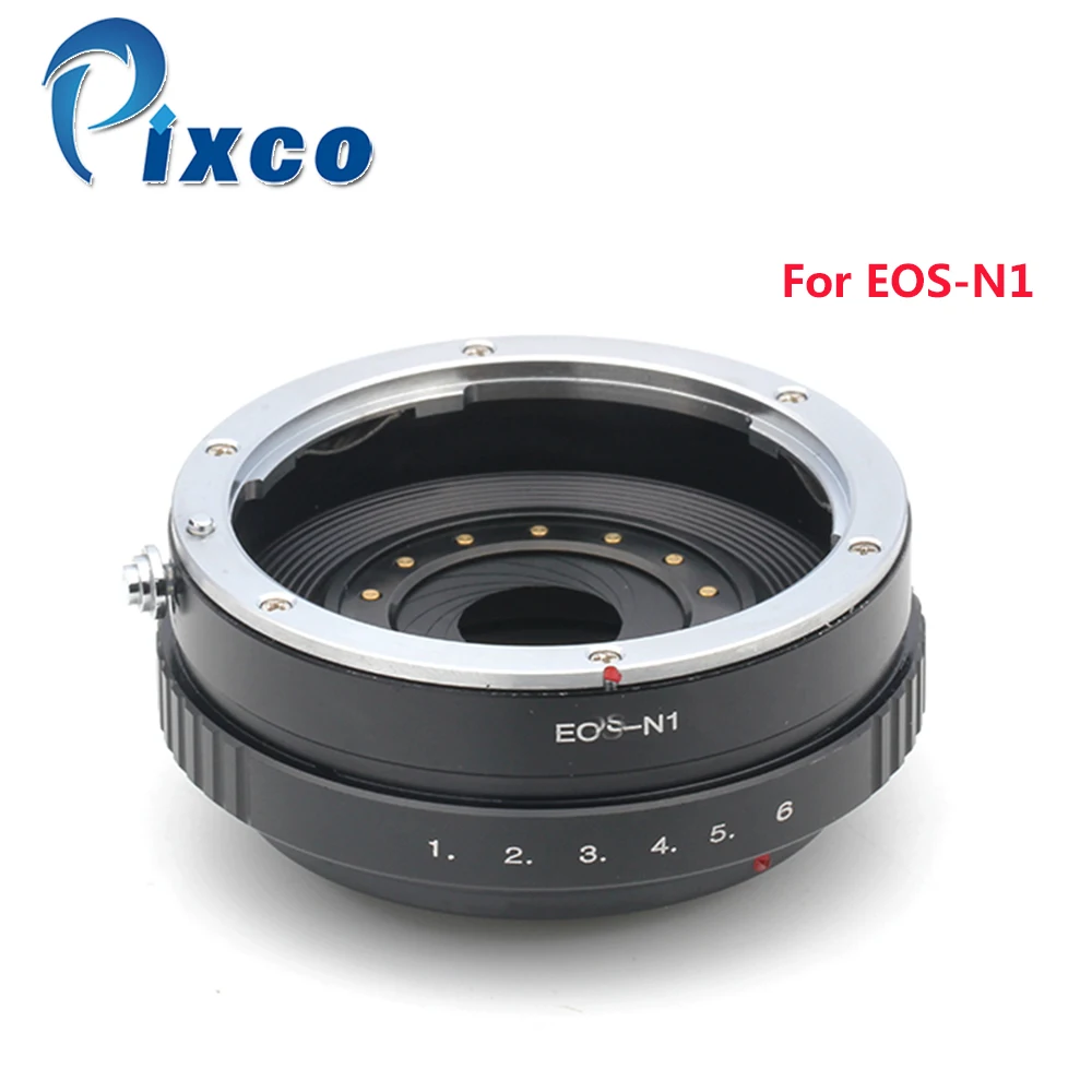 Адаптер объектива с регулируемой диафрагмой подходит для Canon E/O/S EF S Крепление Nikon