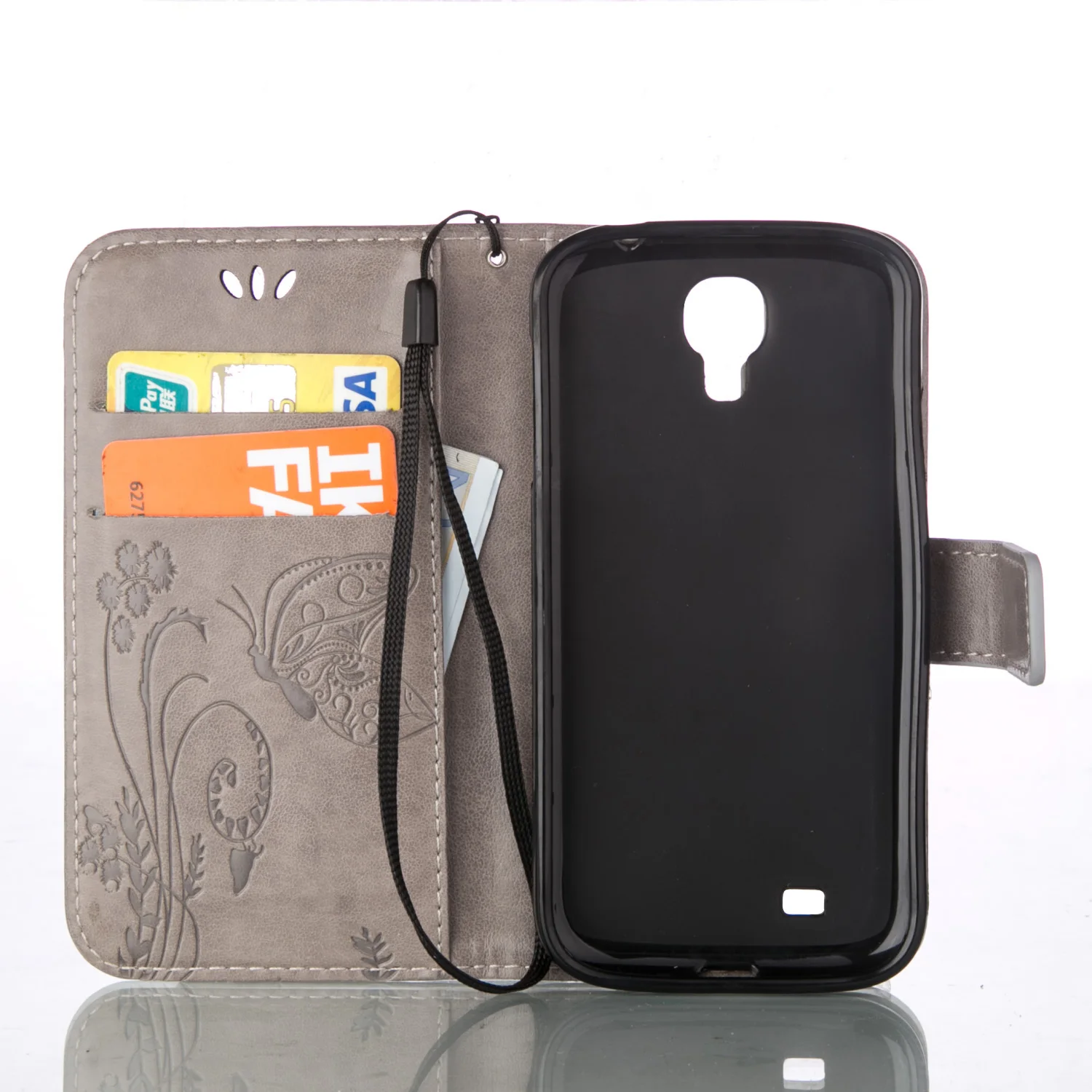 Флип кейс для Samsung Galaxy S4 mini Duos GT i9190 I9190 чехол телефона кожаный S 4 i9192 чехлы сумка|case