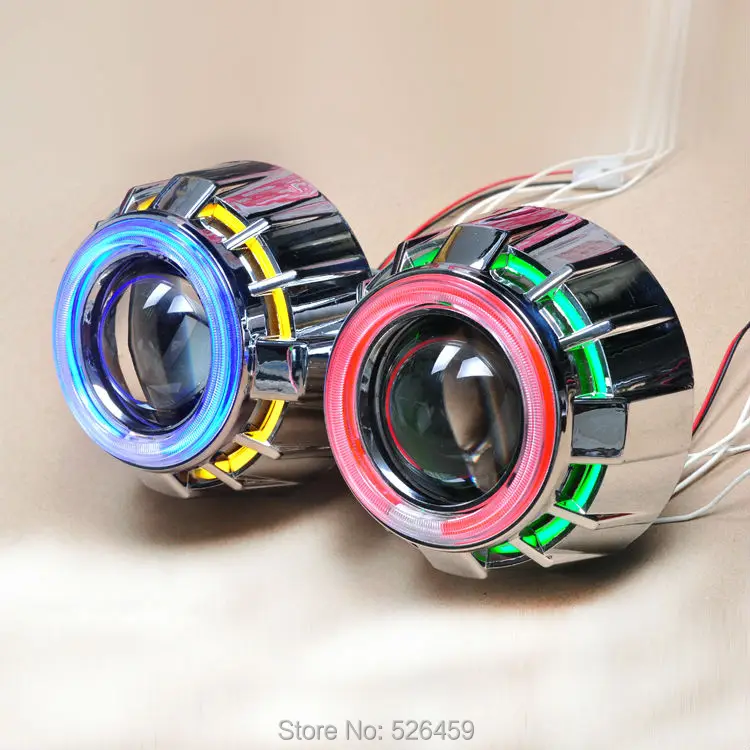 Бесплатная доставка Тонкий балласты с 3 дюймов объектив проектора дважды глаза