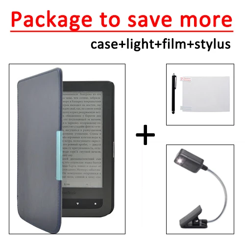 Чехол на магните чехол для pocketbook basic touch 614/615/625 читалка + подарки|case for pocketbook|pocketbook