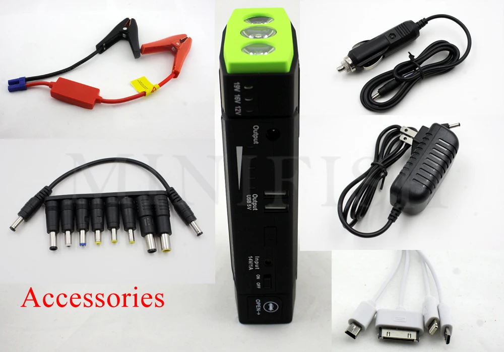 12 В бензин и дизельным двигателем автомобиля пусковые устройства 600A