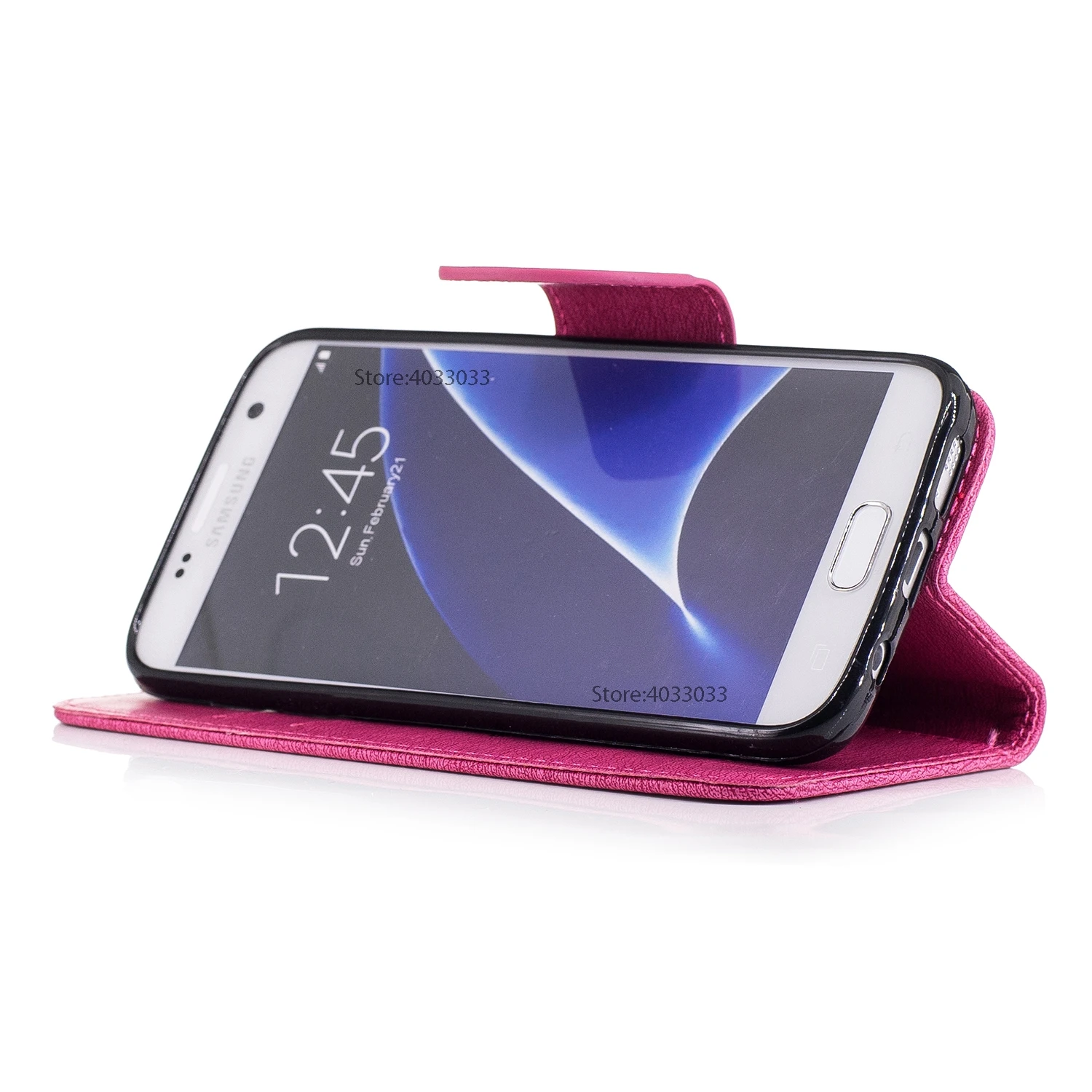 Чехол для samsung GalaxyS7 7 S G930 G930FD SM G930F флип чехол бумажник Стенд телефона PU кожаный