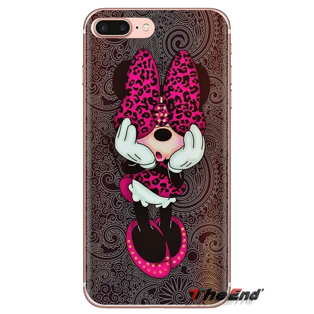 Минни Маус 2 для Huawei Nova 3 2i 3i Y6 Y7 Y9 Prime Pro GR3 GR5 2017 2018 2019 Y5II Y6II прозрачные мягкие чехлы |