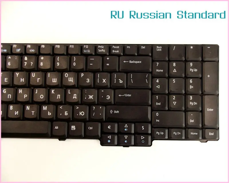 

Laptop Keyboard For Acer Aspire 9920G 7320 7320G 5535 5235 5335 5335Z 5355 5635 RU Russian Version